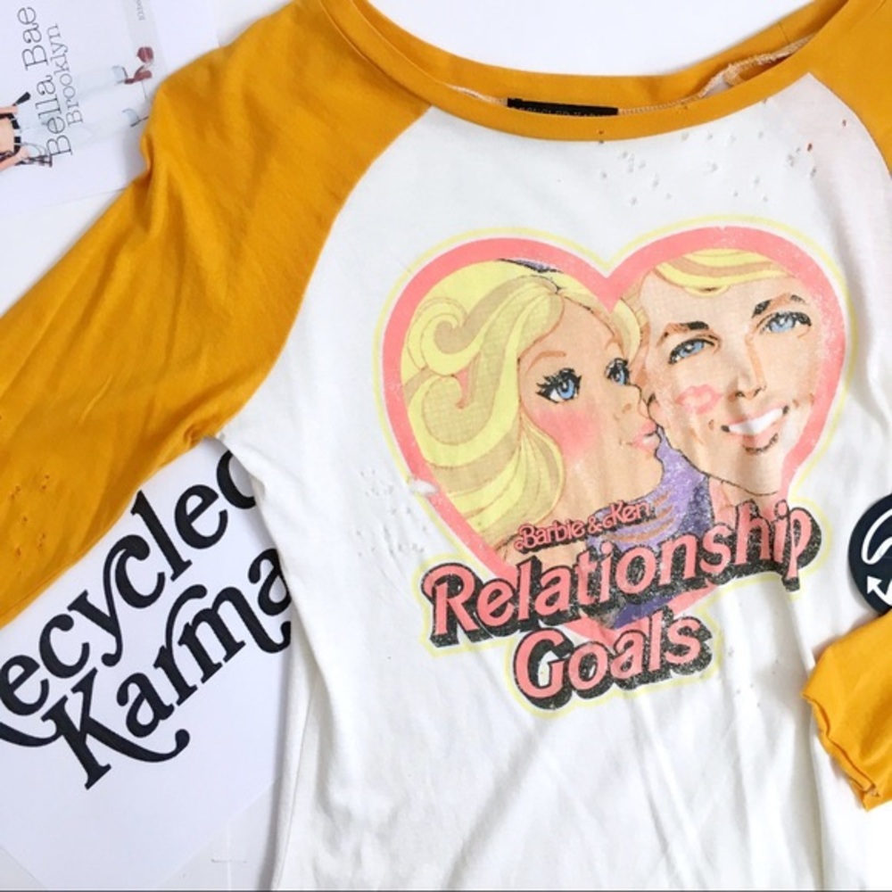Barbie Graphic baseball Tee